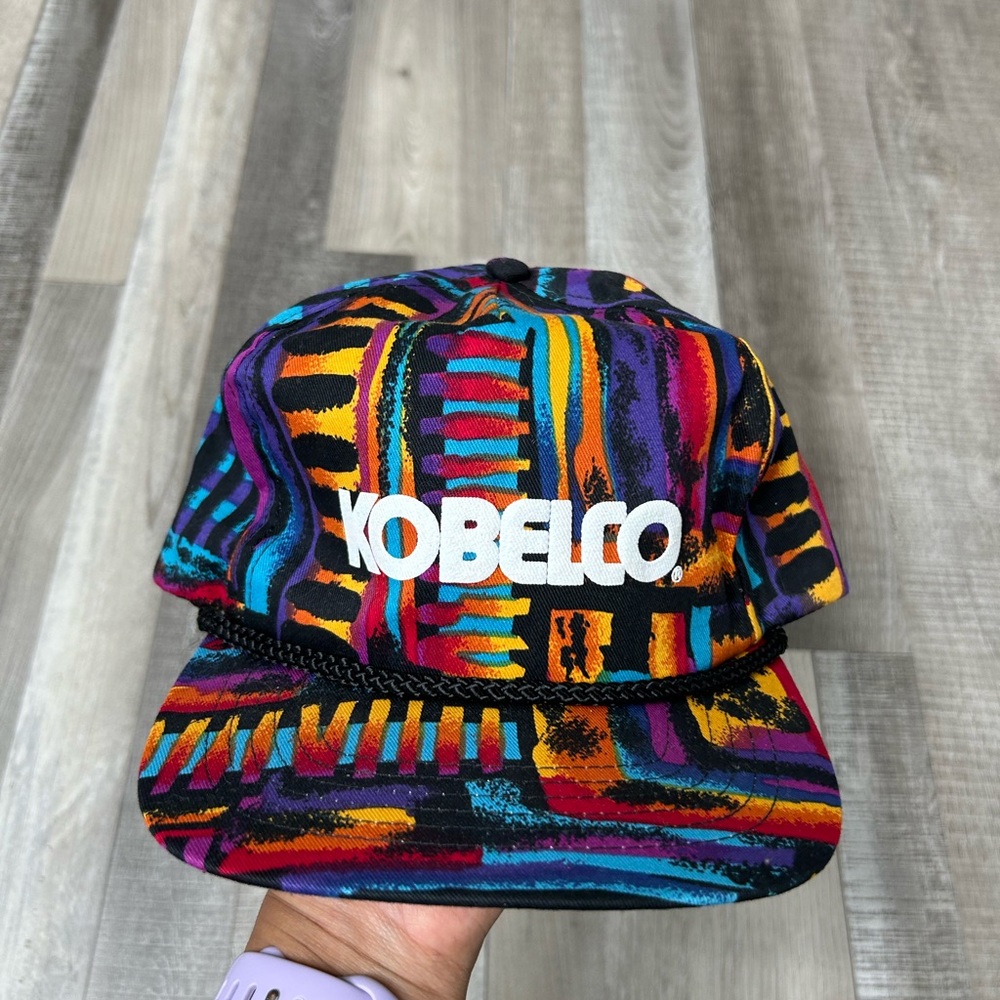 Kobelco Vintage Snapback Hat